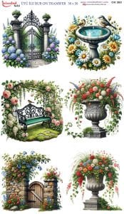 Ütü İle Rub On Transfer 30x50cm CK382