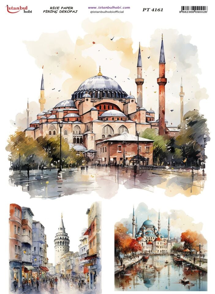 Pirinç Dekopaj Kağıdı 30x42cm PT-4161
