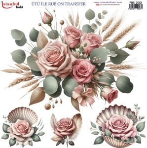 Ütü İle Rub On Transfer 30x30cm RB232