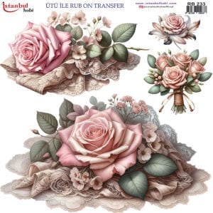 Ütü İle Rub On Transfer 30x30cm RB233