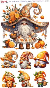 Ütü İle Rub On Transfer 30x50cm CK387