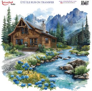 Ütü İle Rub On Transfer 30x30cm RB236