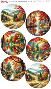 Ütü İle Rub On Transfer 30x50cm CK390