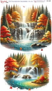 Ütü İle Rub On Transfer 30x50cm CK391