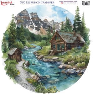 Ütü İle Rub On Transfer 30x30cm RB238