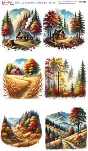 Ütü İle Rub On Transfer 30x50cm CK392