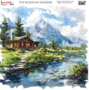 Ütü İle Rub On Transfer 30x30cm RB239