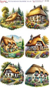 Ütü İle Rub On Transfer 30x50cm CK393