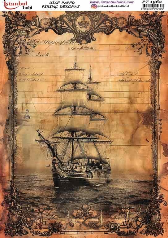 Pirinç Dekopaj Kağıdı 30x42cm PT-1962