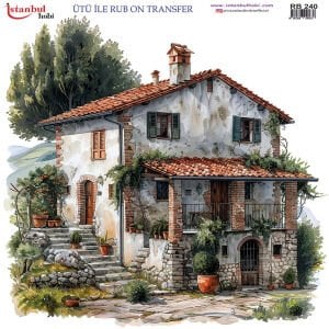 Ütü İle Rub On Transfer 30x30cm RB240
