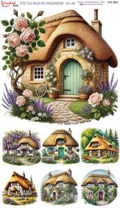 Ütü İle Rub On Transfer 30x50cm CK394