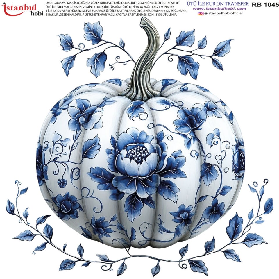 Ütü İle Rub On Transfer 30x30cm RB1045