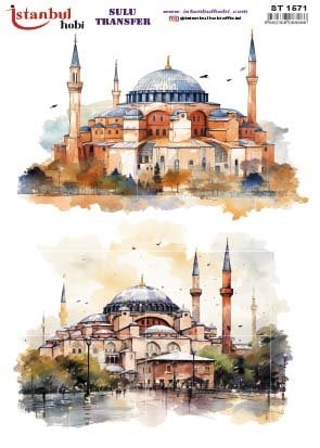 Sulu Transfer Kağıdı 25x35cm ST-1571