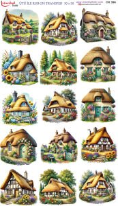 Ütü İle Rub On Transfer 30x50cm CK396