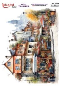 Sulu Transfer Kağıdı 25x35cm ST-1573