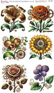 Ütü İle Rub On Transfer 30x50cm CK397