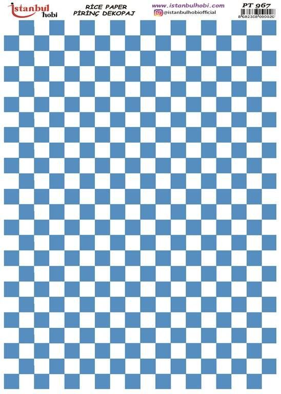 Pirinç Dekopaj Kağıdı 30x42cm PT-967