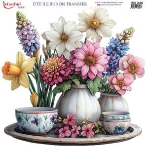 Ütü İle Rub On Transfer 30x30cm RB245