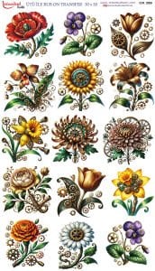 Ütü İle Rub On Transfer 30x50cm CK399