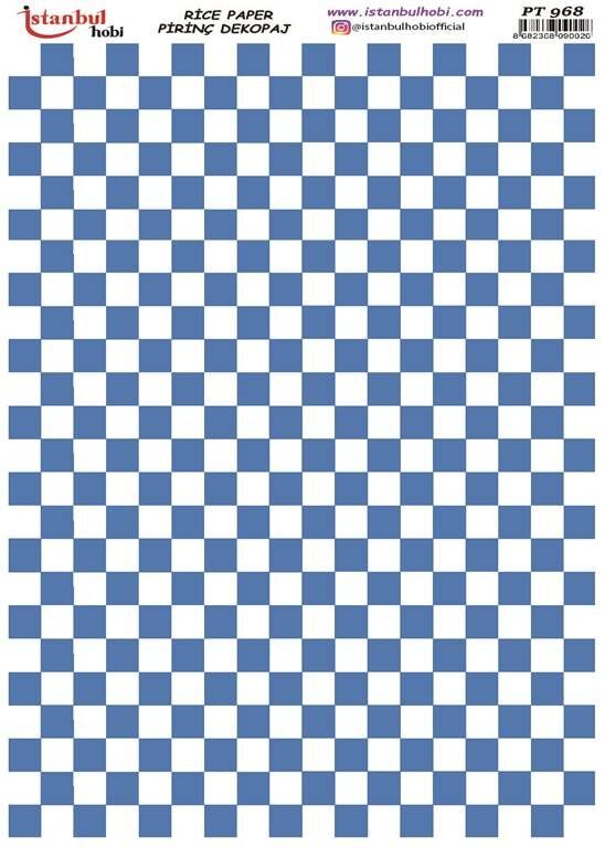Pirinç Dekopaj Kağıdı 30x42cm PT-968