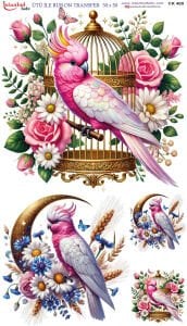 Ütü İle Rub On Transfer 30x50cm CK400