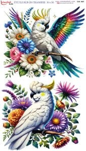 Ütü İle Rub On Transfer 30x50cm CK401