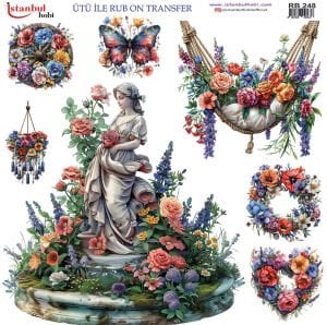 Ütü İle Rub On Transfer 30x30cm RB248