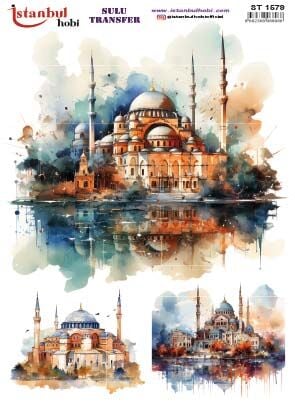Sulu Transfer Kağıdı 25x35cm ST-1579