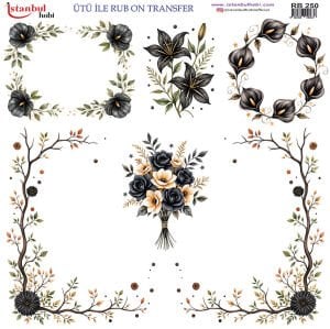 Ütü İle Rub On Transfer 30x30cm RB250