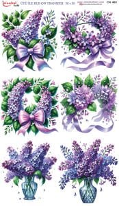 Ütü İle Rub On Transfer 30x50cm CK405