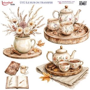 Ütü İle Rub On Transfer 30x30cm RB253