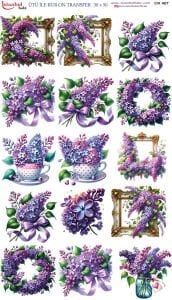 Ütü İle Rub On Transfer 30x50cm CK407