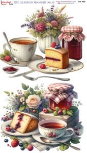 Ütü İle Rub On Transfer 30x50cm CK408