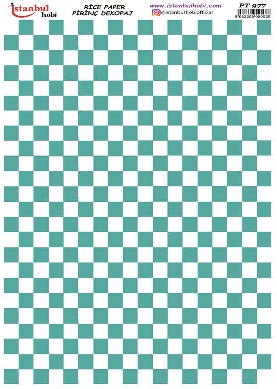 Pirinç Dekopaj Kağıdı 30x42cm PT-977