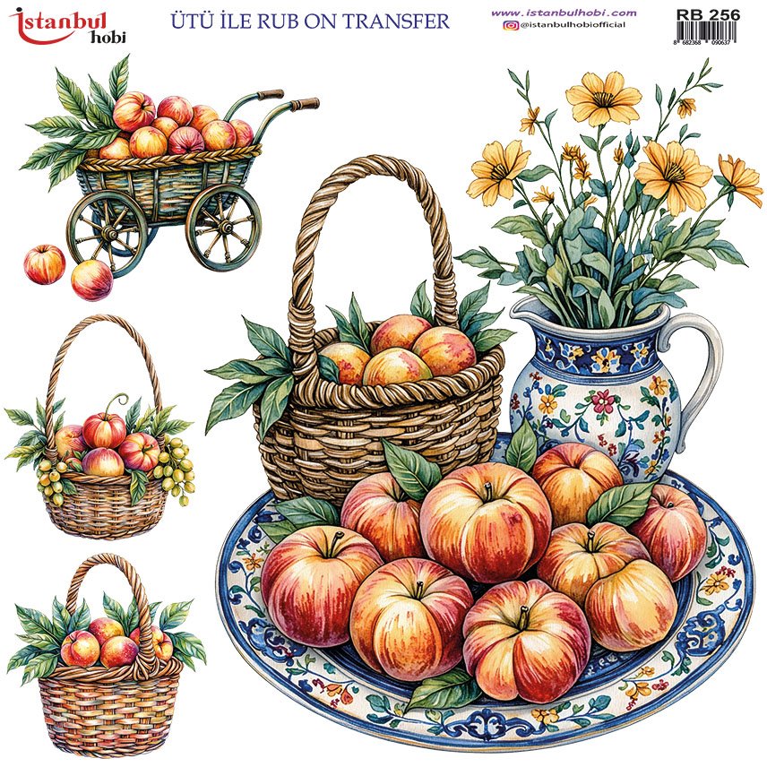Ütü İle Rub On Transfer 30x30cm RB256