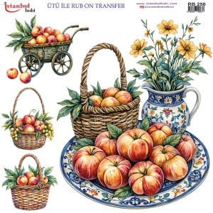 Ütü İle Rub On Transfer 30x30cm RB256