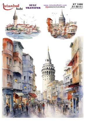 Sulu Transfer Kağıdı 25x35cm ST-1586