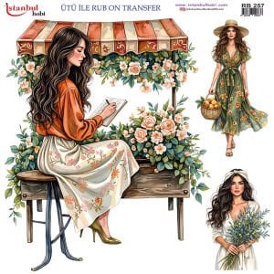 Ütü İle Rub On Transfer 30x30cm RB257