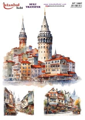 Sulu Transfer Kağıdı 25x35cm ST-1587