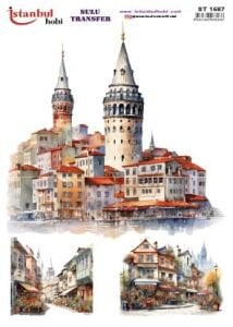 Sulu Transfer Kağıdı 25x35cm ST-1587