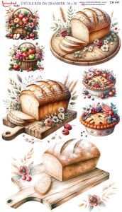 Ütü İle Rub On Transfer 30x50cm CK411