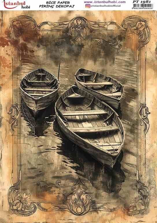Pirinç Dekopaj Kağıdı 30x42cm PT-1981