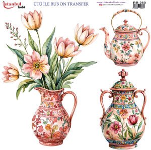 Ütü İle Rub On Transfer 30x30cm RB260