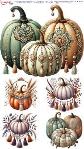 Ütü İle Rub On Transfer 30x50cm CK414