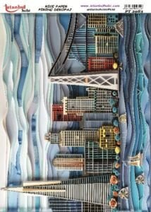 Pirinç Dekopaj Kağıdı 30x42cm PT-2983