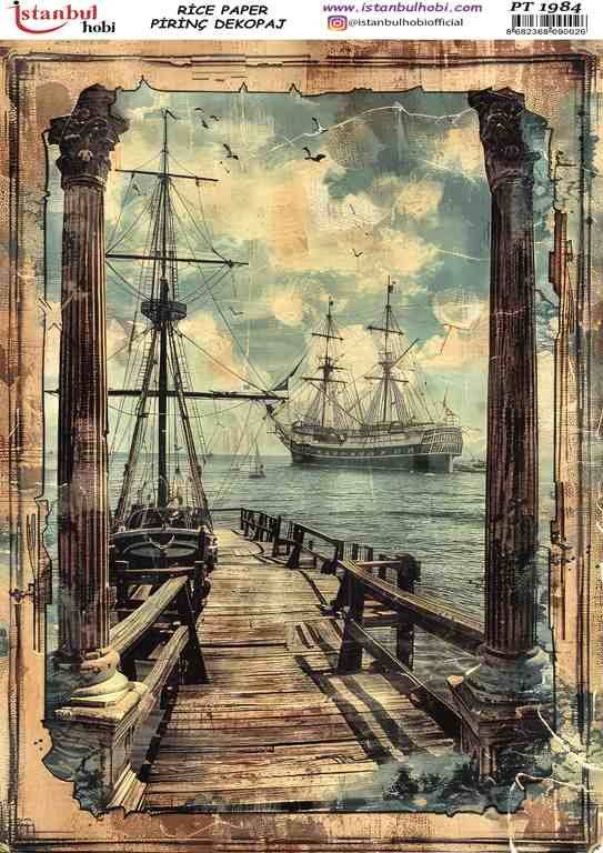 Pirinç Dekopaj Kağıdı 30x42cm PT-1984