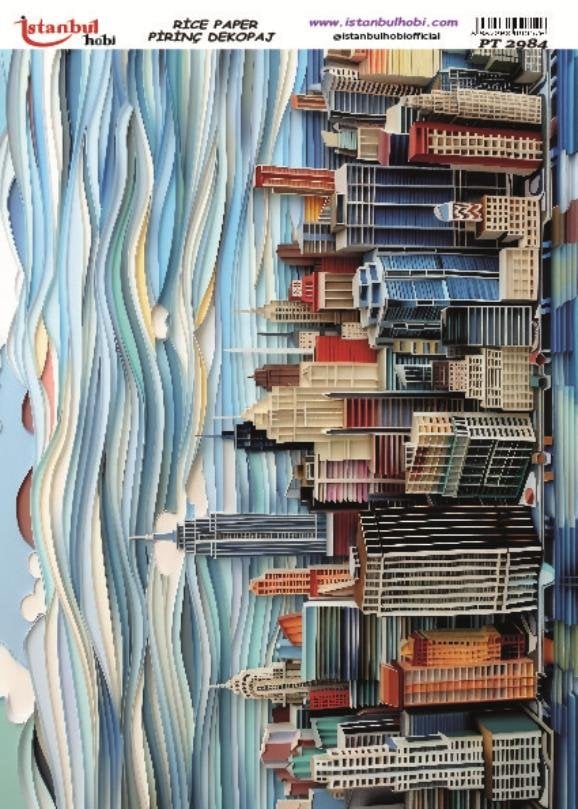 Pirinç Dekopaj Kağıdı 30x42cm PT-2984