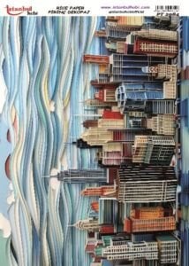 Pirinç Dekopaj Kağıdı 30x42cm PT-2984
