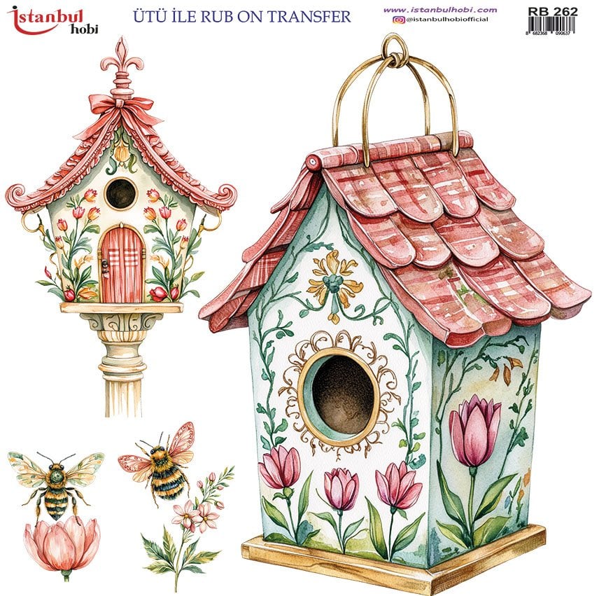 Ütü İle Rub On Transfer 30x30cm RB262
