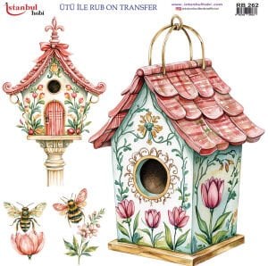 Ütü İle Rub On Transfer 30x30cm RB262